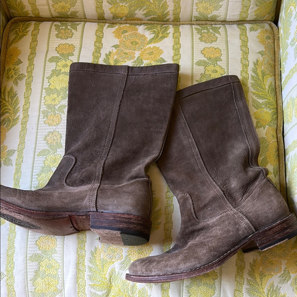 Fiorentini + Baker Brown Heeled Boots